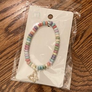 Clay Disc Butterfly Bracelet